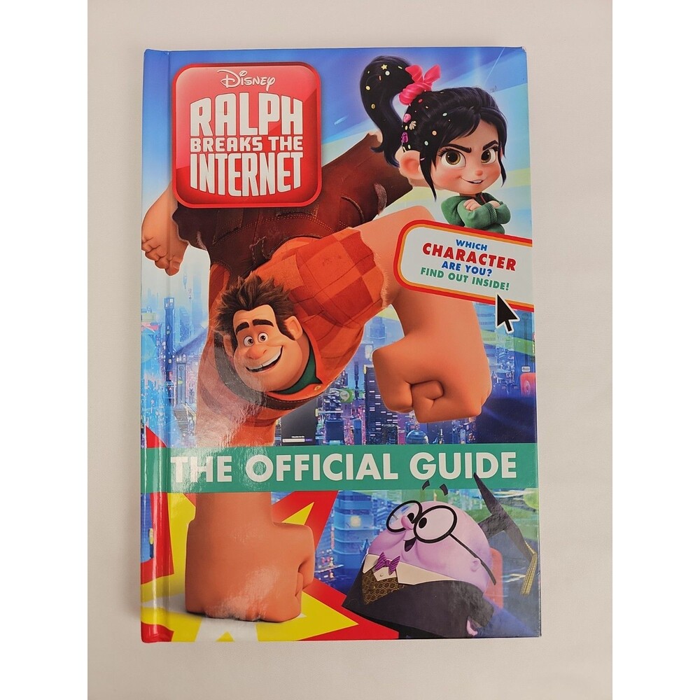 Disney Ralph Breaks the Internet Official Guide Hardcover Book 2018 DK